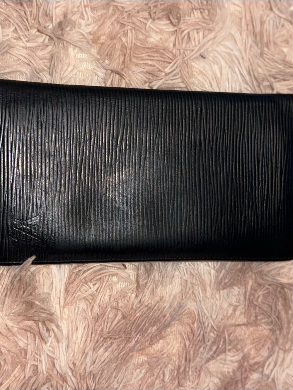 PROJECT Authentic Louis Vuitton Black Epi Leather Long Wallet + COA